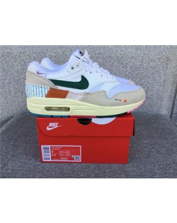 Nike Air Max 1 Nike Half Palm Air Cushion Retro Running Shoes FQ0256-131