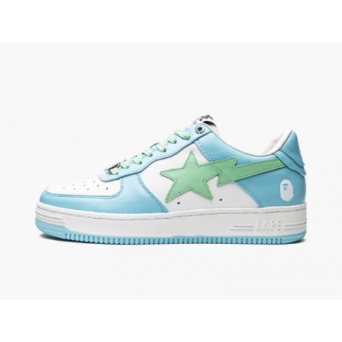 A BATHING APE® Womens BAPE STA LOW L IT Light Blue