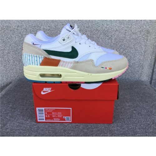 Nike Air Max 1 Nike Half Palm Air Cushion Retro Running Shoes FQ0256-131