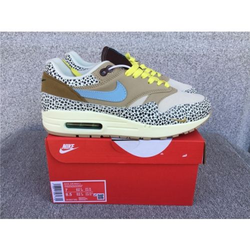 Nike Air Max 1 Nike Half Palm Air Cushion Retro Running Shoes DV3027-001